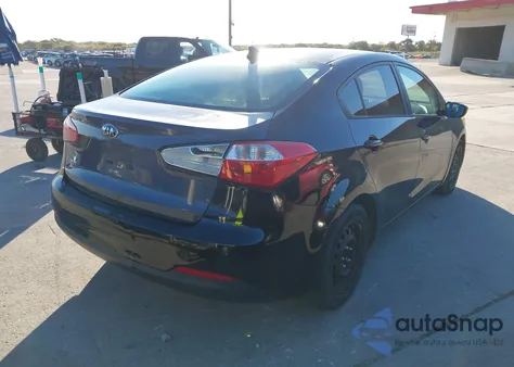 2016 Kia Forte Lx из США, поврежденный, VIN KNAFK4A61G5460535